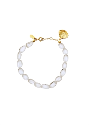 Simou bracelet Forgyldt Maanesten 